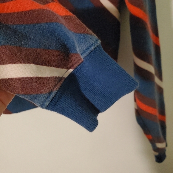 Out From Under Striped Cropped Hoodie - Picture 9 of 12